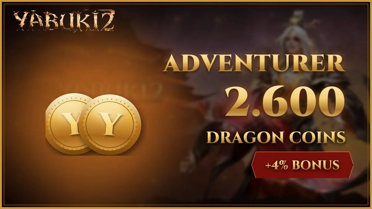 Adventurer – 2.600 Dragon Coins